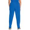 Cherokee Infinity Women’s Scrub Pant Mid Rise Tapered Leg Pull-on Bottom with Moisture Wicking & 360° Stretch Fabric CK065A(Royal)