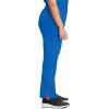 Cherokee Infinity Women’s Scrub Pant Mid Rise Tapered Leg Pull-on Bottom with Moisture Wicking & 360° Stretch Fabric CK065A(Royal)