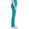 Cherokee Infinity Women’s Scrub Pant Mid Rise Tapered Leg Pull-on Bottom with Moisture Wicking & 360° Stretch Fabric CK065A(Teal Blue)
