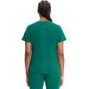 Cherokee Infinity Womens V-Neck Scrub Top, Kangaroo Pocket, High-Low Hem, Rib-Knit Panels & PROTX2 Technology – IN620A(Hunter)