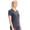 Cherokee Infinity Womens V-Neck Scrub Top, Kangaroo Pocket, High-Low Hem, Rib-Knit Panels & PROTX2 Technology – IN620A(Pewter)