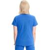 Cherokee Infinity Womens V-Neck Scrub Top, Kangaroo Pocket, High-Low Hem, Rib-Knit Panels & PROTX2 Technology – IN620A(Royal)