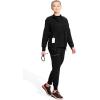 Cherokee Infinity Womens Zip Front Jacket With 2 Pockets Contemporary Fit Back Shoulder Yokes & Front Princess Seams- 2391A(Black)