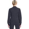 Cherokee Infinity Womens Zip Front Jacket With 2 Pockets Contemporary Fit Back Shoulder Yokes & Front Princess Seams- 2391A(Pewter)