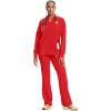 Cherokee Infinity Womens Zip Front Jacket With 2 Pockets Contemporary Fit Back Shoulder Yokes & Front Princess Seams- 2391A(Red)