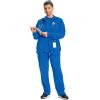 Cherokee Infinity Womens Zip Front Jacket With 2 Pockets Contemporary Fit Back Shoulder Yokes & Front Princess Seams- 2391A(Royal)