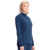 Cherokee Infinity Womens Zip Front Scrub Jacket, Contemporary Fit, Stand-Up Collar, 2 Pockets, Back yoke seams – IN320A(Navy)