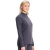 Cherokee Infinity Womens Zip Front Scrub Jacket, Contemporary Fit, Stand-Up Collar, 2 Pockets, Back yoke seams – IN320A(Pewter)