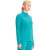 Cherokee Infinity Womens Zip Front Scrub Jacket, Contemporary Fit, Stand-Up Collar, 2 Pockets, Back yoke seams – IN320A(Teal Blue)