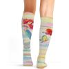 Cherokee Knee High Compression Socks 8-15 mmHg, Lightweight Printed Support Stockings, 1 Pair- COMFORTSUPPORT(Ariel World)