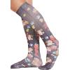 Cherokee Knee High Compression Socks 8-15 mmHg, Lightweight Printed Support Stockings, 1 Pair- COMFORTSUPPORT(Fur-ever Friends)
