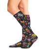 Cherokee Knee High Compression Socks 8-15 mmHg, Lightweight Printed Support Stockings, 1 Pair- COMFORTSUPPORT(Girls Can)