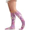 Cherokee Knee High Compression Socks 8-15 mmHg, Lightweight Printed Support Stockings, 1 Pair- COMFORTSUPPORT(Moonlit Path)