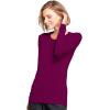 Cherokee Long Sleeve Underscrub for Women Modern Classic fit Soft Crew Neck Knit Tee with 2-Way Stretch – 4881(Wine)