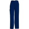 Cherokee Luxe Men Scrubs Pant Fly Front Drawstring Cargo 1022(Navy)