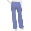 Cherokee Luxe Women Scrubs Pant Low Rise Flare Leg Drawstring Cargo 21100(Ciel)
