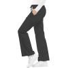 Cherokee Luxe Women Scrubs Pant Low Rise Flare Leg Drawstring Cargo 21100(Pewter)