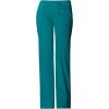 Cherokee Luxe Women Scrubs Pant Low Rise Flare Leg Drawstring Cargo 21100(Teal)