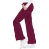 Cherokee Luxe Women Scrubs Pant Low Rise Flare Leg Drawstring Cargo 21100(Wine)