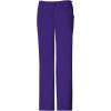 Cherokee Luxe Women Scrubs Pant Low Rise Straight Leg Drawstring 1066(Grape)