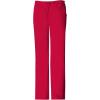 Cherokee Luxe Women Scrubs Pant Low Rise Straight Leg Drawstring 1066(Red)