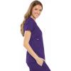 Cherokee Luxe Women Scrubs Top Empire Waist Mock Wrap 21701(Nu-grape)