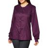 Cherokee Luxe Women Warm Up Scrubs Jacket Snap Front 1330(Wine)