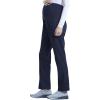 Cherokee Maternity Scrub Pants for Women Straight Leg Bottoms with Belly Coverage, Ultra Soft 2-Way Stretch Fabric – WW155(Navy)