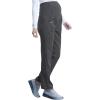 Cherokee Maternity Scrub Pants for Women Straight Leg Bottoms with Belly Coverage, Ultra Soft 2-Way Stretch Fabric – WW155(Pewter)