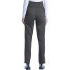 Cherokee Maternity Scrub Pants for Women Straight Leg Bottoms with Belly Coverage, Ultra Soft 2-Way Stretch Fabric – WW155(Pewter)