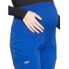 Cherokee Maternity Scrub Pants for Women, Workwear Professionals Soft Stretch WW220(Galaxy Blue)