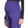 Cherokee Maternity Scrub Pants for Women, Workwear Professionals Soft Stretch WW220(Grape)