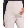 Cherokee Maternity Scrub Pants for Women, Workwear Professionals Soft Stretch WW220(Khaki)