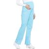 Cherokee Maternity Scrub Pants for Women, Workwear Professionals Soft Stretch WW220(Turquoise)