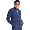 Cherokee Men Scrubs Jacket Zip Front CK394A(Navy)