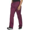 Cherokee Men Scrubs Pant Workwear Core Stretch Fly Front WW200(Wine)