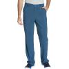 Cherokee Men Scrubs Set Modern Fit V-Neck Scrub Tops, CK900A and Tapered Leg Drawstring Scrub Pants, CK200A(Caribbean Blue)