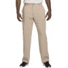 Cherokee Men Scrubs Set Modern Fit V-Neck Scrub Tops, CK900A and Tapered Leg Drawstring Scrub Pants, CK200A(Khaki)