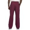 Cherokee Men Scrubs Set Modern Fit V-Neck Scrub Tops, CK900A and Tapered Leg Drawstring Scrub Pants, CK200A(Wine)