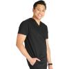 Cherokee Men Scrubs Top Workwear Revolution V-Neck WW751(Black)