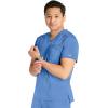 Cherokee Men Scrubs Top Workwear Revolution V-Neck WW751(Ciel)