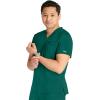 Cherokee Men Scrubs Top Workwear Revolution V-Neck WW751(Hunter Green)