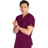 Cherokee Men Scrubs Top Workwear Revolution V-Neck WW751(Wine)