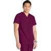 Cherokee Men Scrubs Top Workwear Revolution V-Neck WW751(Wine)