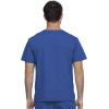 Cherokee Men & Women Scrubs Top Workwear Professionals Tuckable V-Neck WW644(Royal)