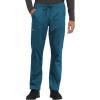 Cherokee Men and Women Scrub Set Tuckable V-Neck Top, WW625 with Tapered Leg Drawstring Pant, WW020(Caribbean Blue)