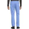 Cherokee Men and Women Scrub Set Tuckable V-Neck Top, WW625 with Tapered Leg Drawstring Pant, WW020(Ciel)