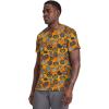 Cherokee Men and Women V-Neck Printed Top with 4 Pockets & Center Back Length 28″ – CK691(Happy Pumpkins)