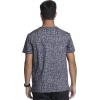 Cherokee Men and Women V-Neck Printed Top with 4 Pockets & Center Back Length 28″ – CK691(Instumental Helpers)