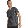Cherokee Men and Women V-Neck Printed Top with 4 Pockets & Center Back Length 28″ – CK691(Sea Sketch)